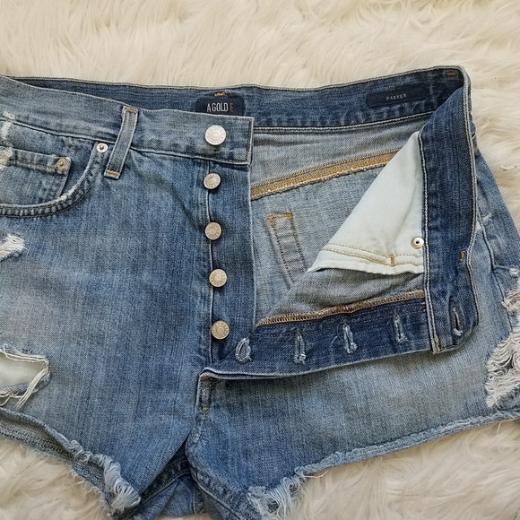 AGOLDE Parker Vintage Shorts in Springfield - Picture 5 of 8